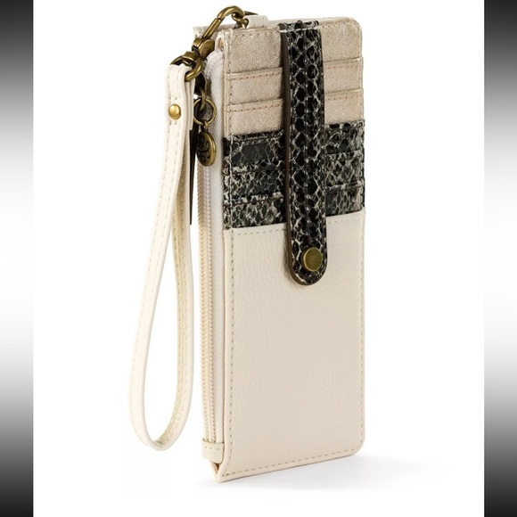 THE SAK Leather Wristlet Card Wallet - Picture 9 of 9